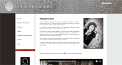 Desktop Screenshot of christinedalibert.com
